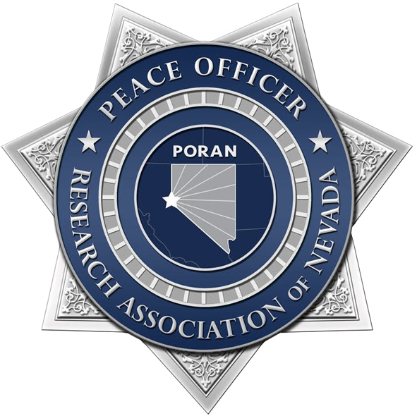 Peace Office Research Association of Nevada police badge